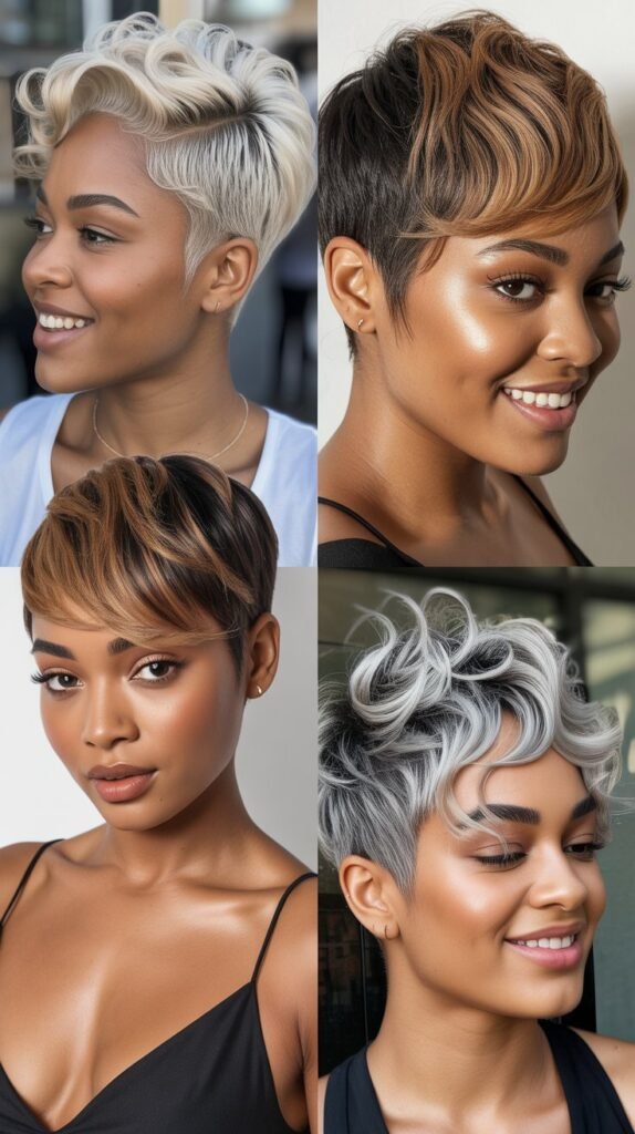  Pixie with High Contrast Highlights