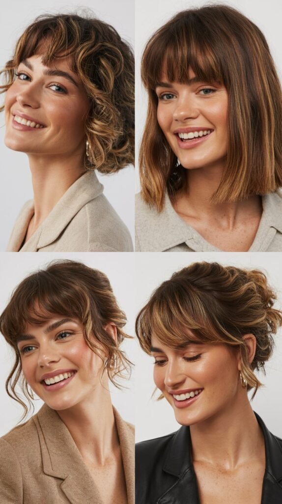 . Piecey French Girl Bangs