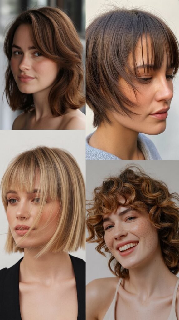  Asymmetrical Wispy Bangs: Artistic Irregularity