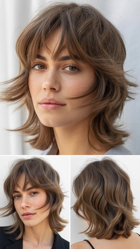 Wispy Bangs With Lived-In Layers
