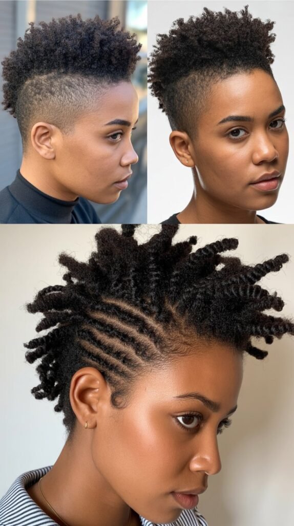 Tapered TWA (Teeny Weeny Afro)