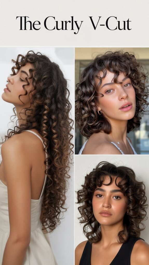 The Curly V-Cut