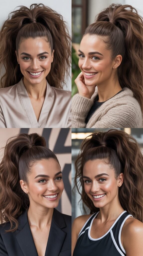 . Voluminous High Ponytail