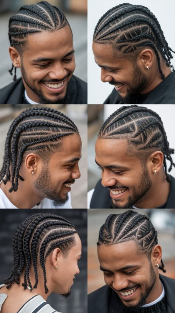 Freestyle Artistic Cornrows