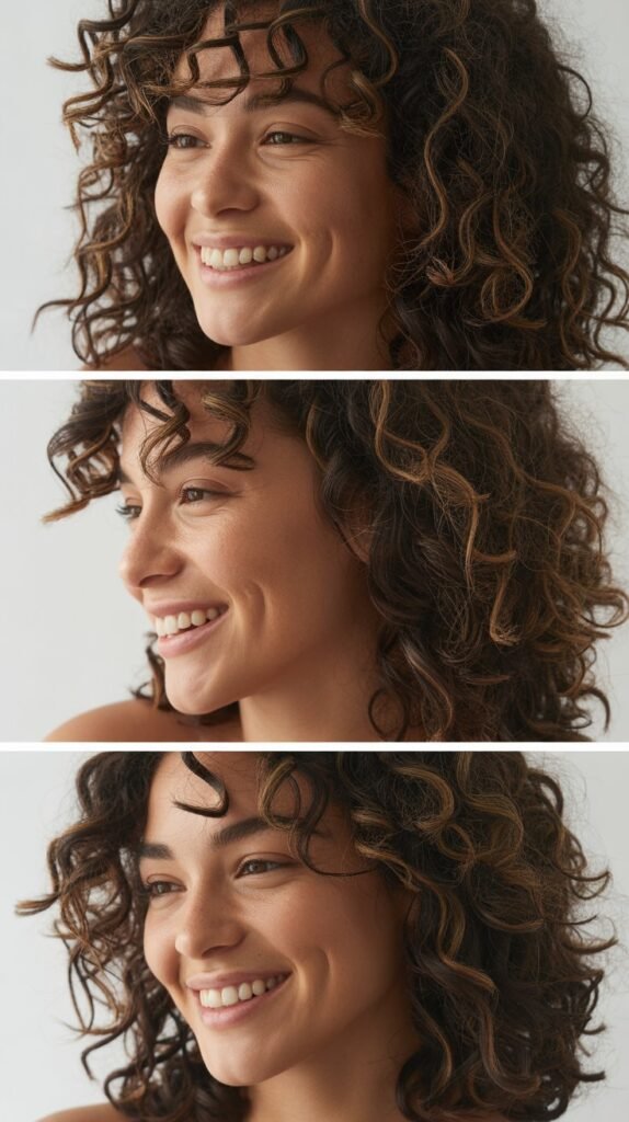  Natural Curl Pattern with Minimal Styling
