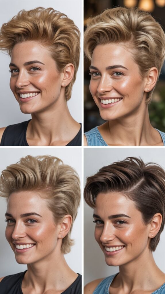 Textured Quiff Styling