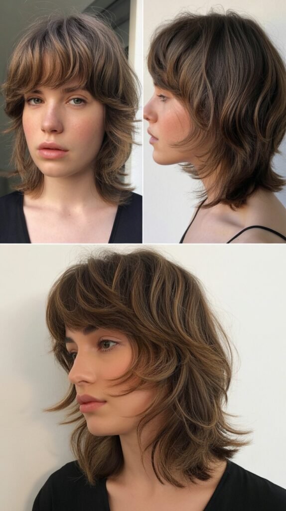 Wispy Bangs With Balanced Layers