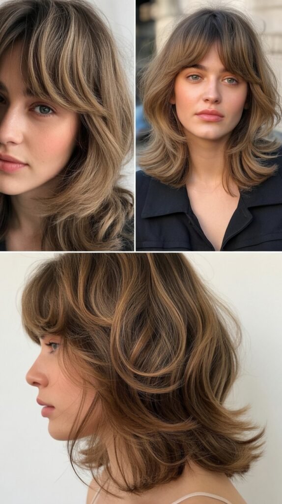 Wispy Bangs With Organic Layers