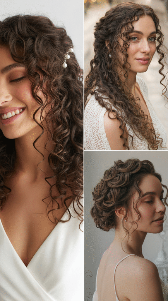 Curly Infinity Braid Style