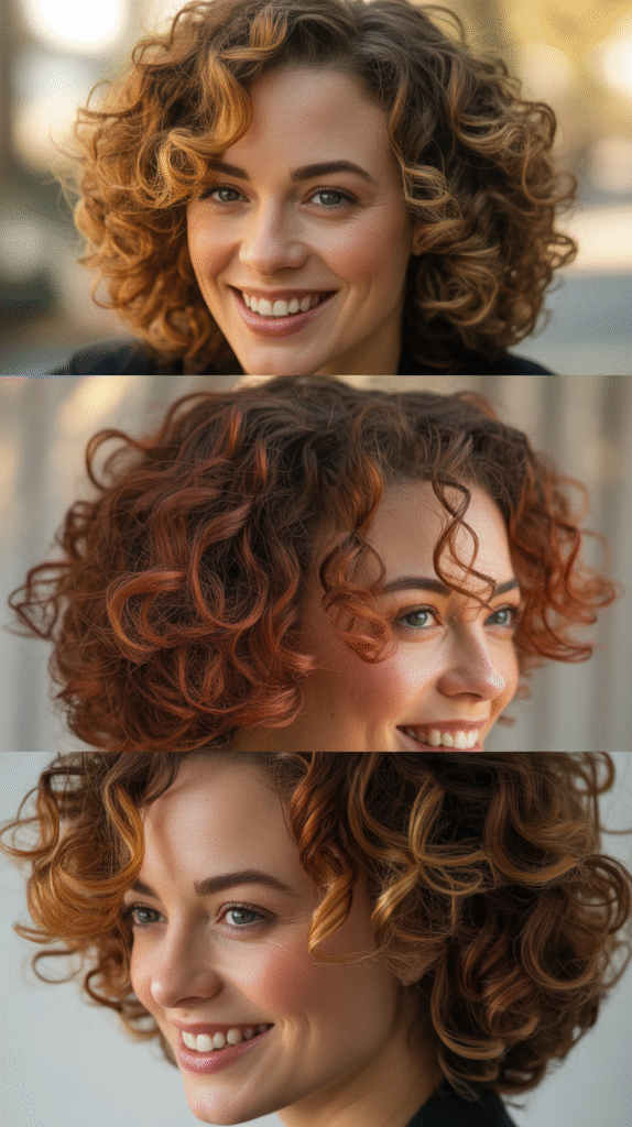  Classic Curly Updo with Face-Framing Tendrils