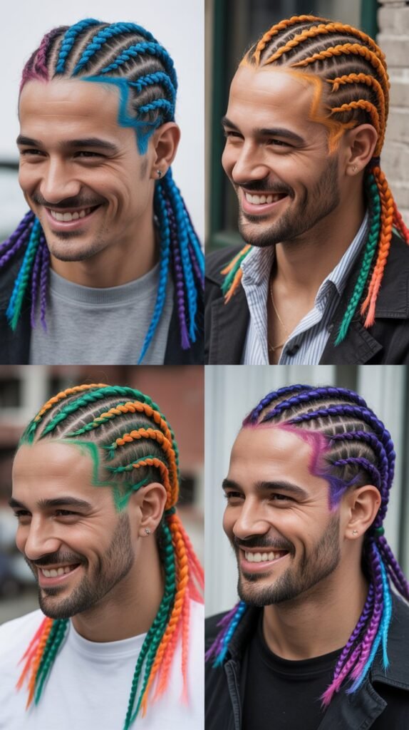 Color-Enhanced Cornrows