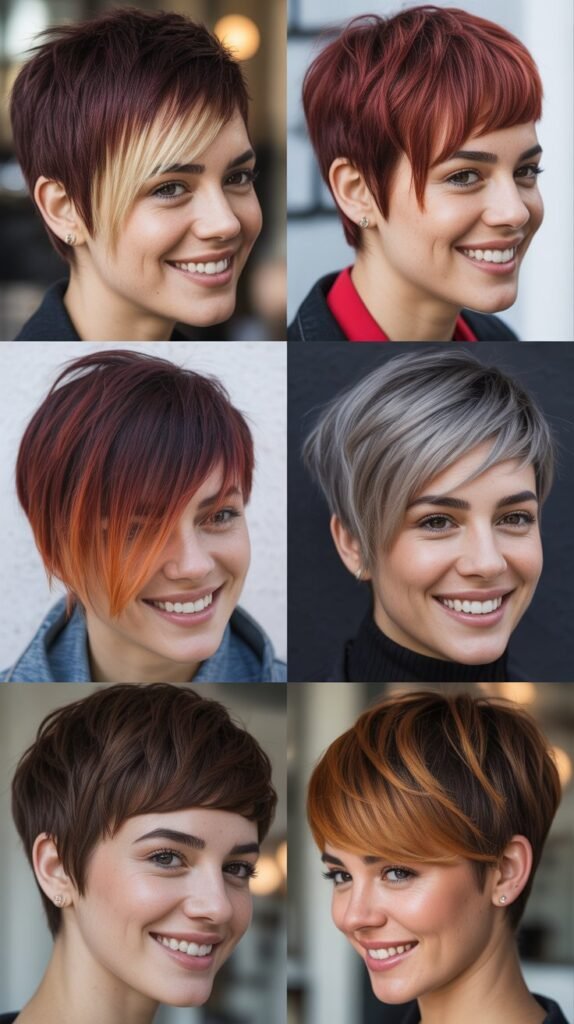 Pixie with Ombre Effect