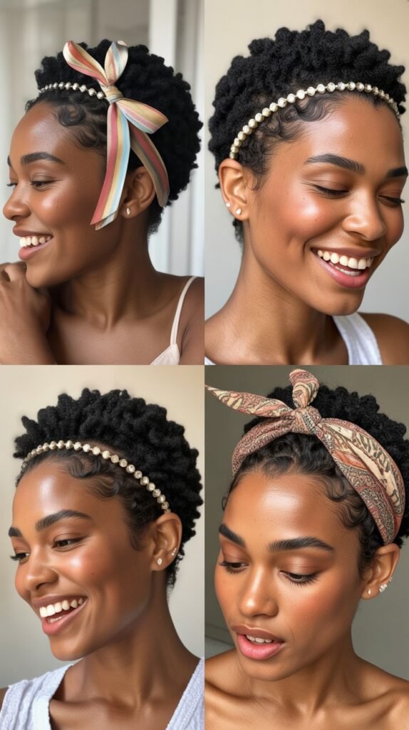 Pixie with Ribbon or Headband Accessory