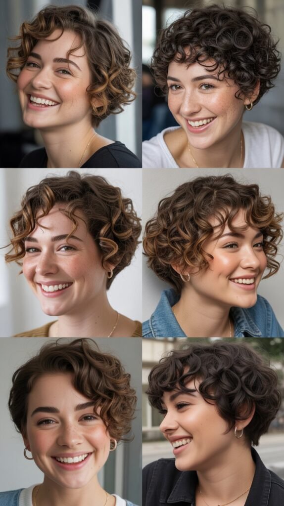 Curly Pixie Bob with Definition