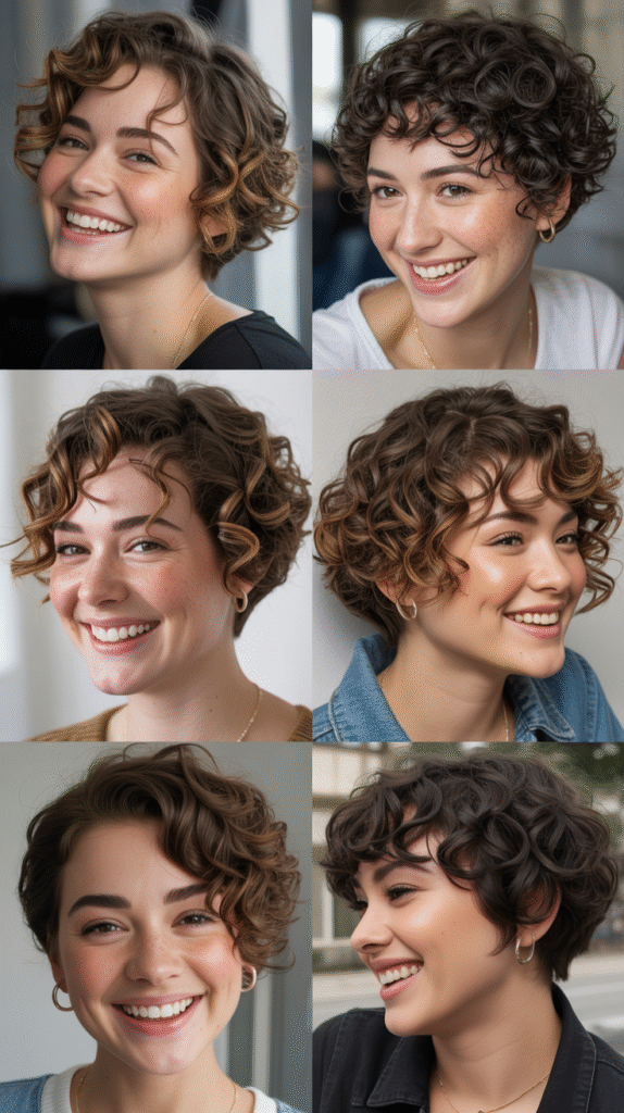 Curly Pixie: Natural Texture Celebration