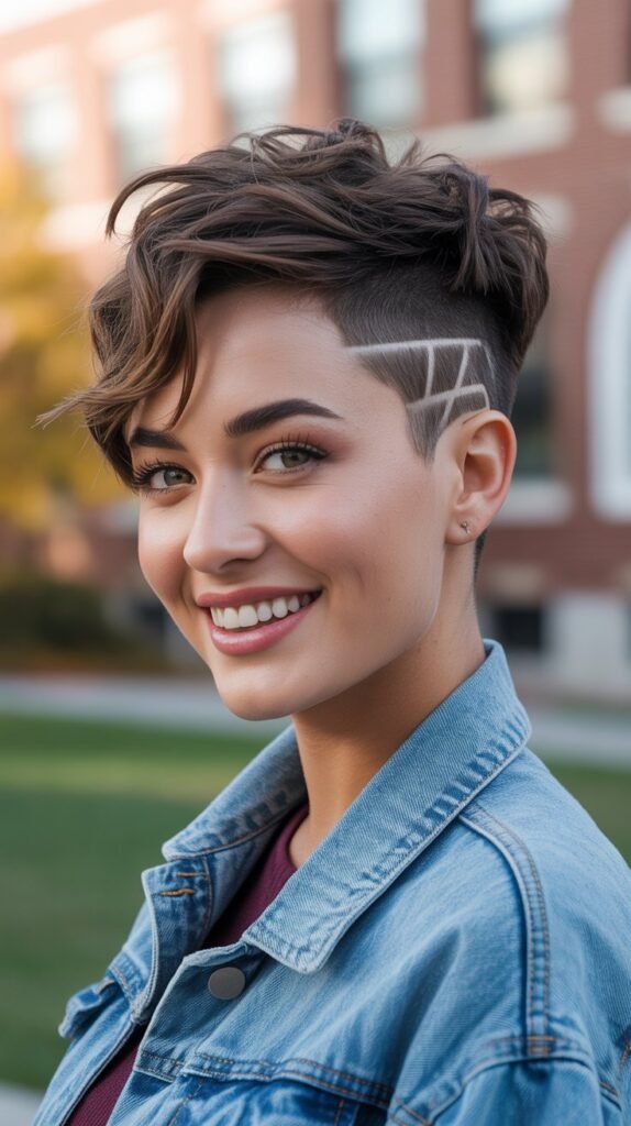 Pixie with Side Shave