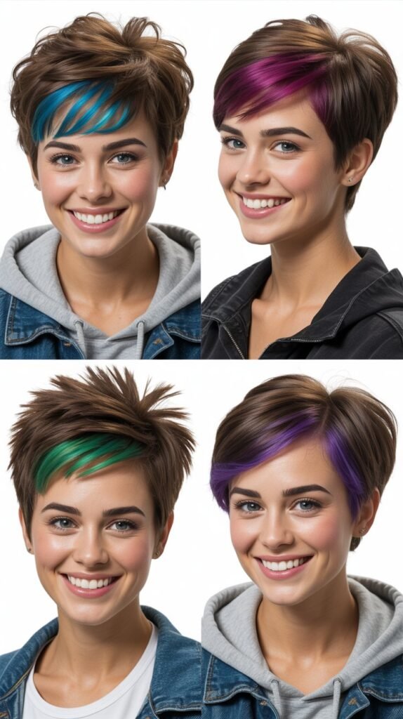 Pixie with Peek-a-Boo Color