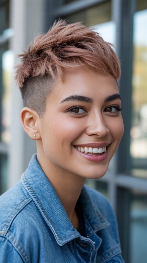 Pixie with Buzzed Sides