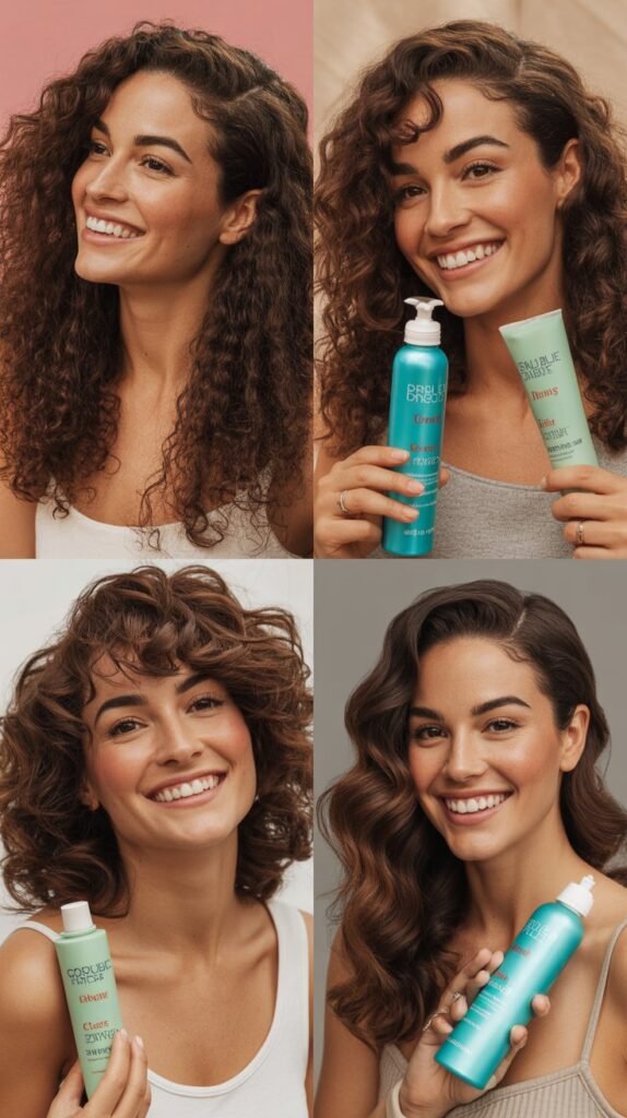 Curl-Enhancing Products for Wavy Texture