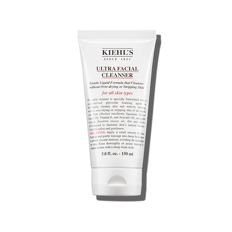 Kiehl's Ultra Facial Cleanser Lightweight Foamy Cleanser Replenishes S