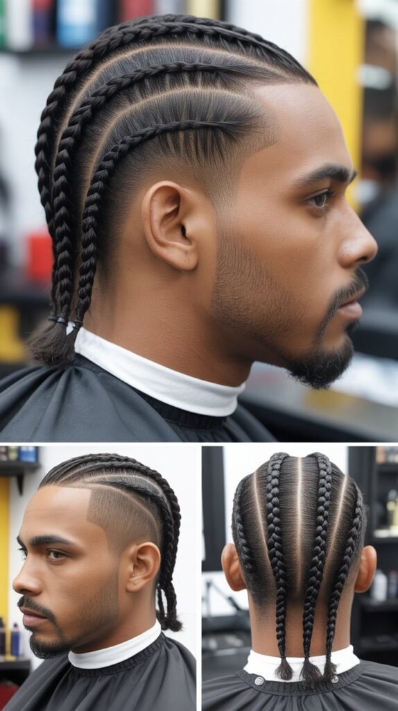 Classic Straight-Back Cornrows