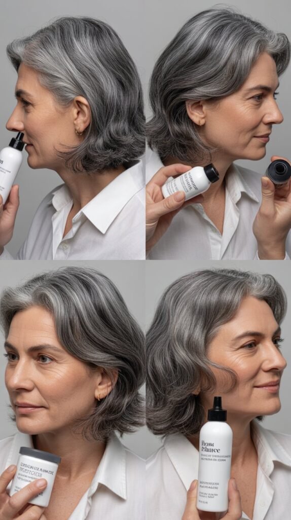 Styling Products Specifically for Gray Hair