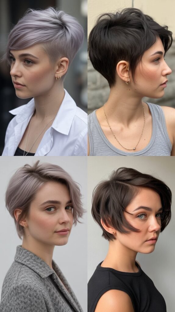 Pixie With Undercut And Piece-Y Layers