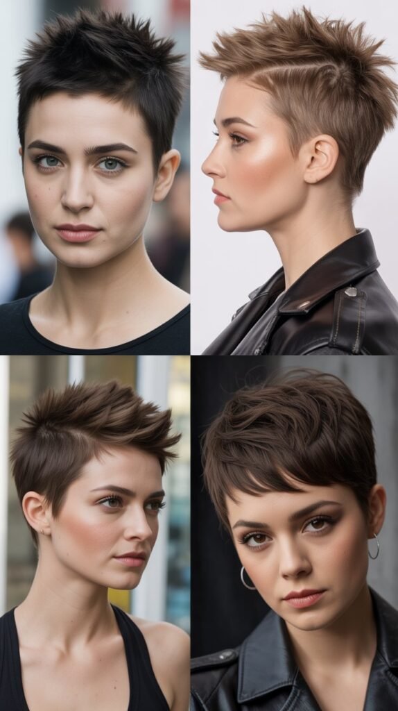  Pixie With Undercut And Spiky Texture
