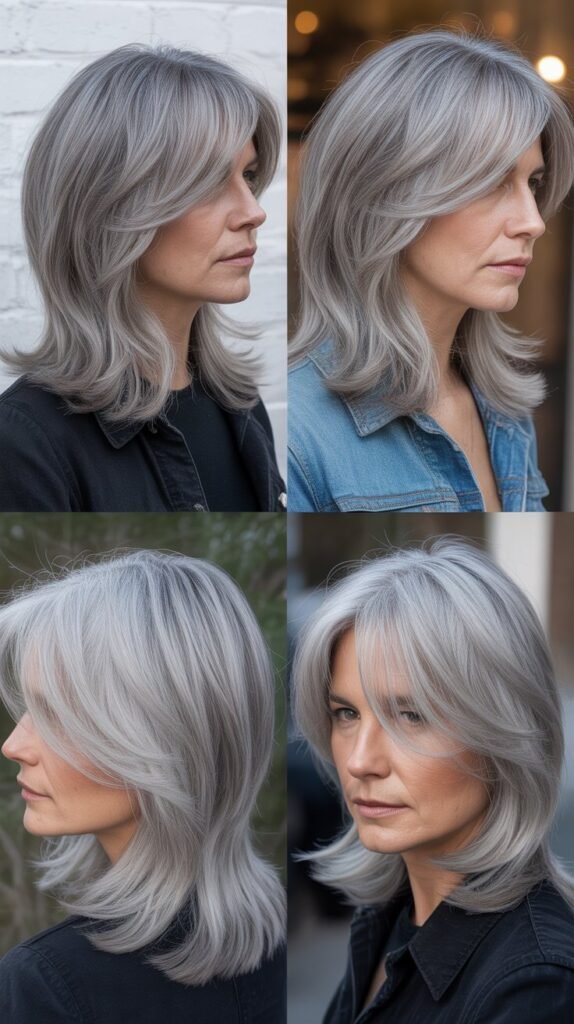  Understanding the Appeal of Layered Medium Length Gray Hair