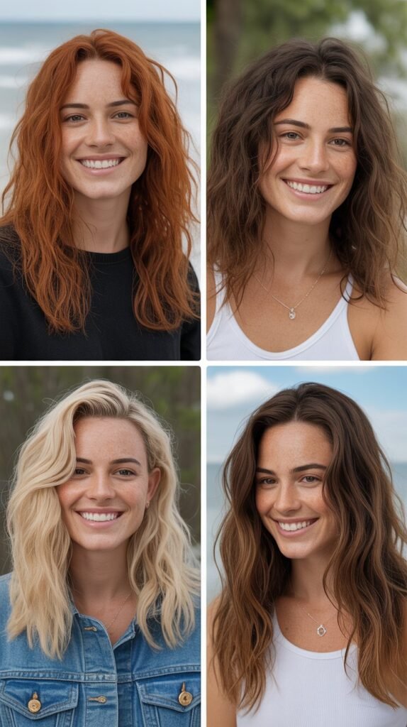  Textured Waves with Sea Salt Spray