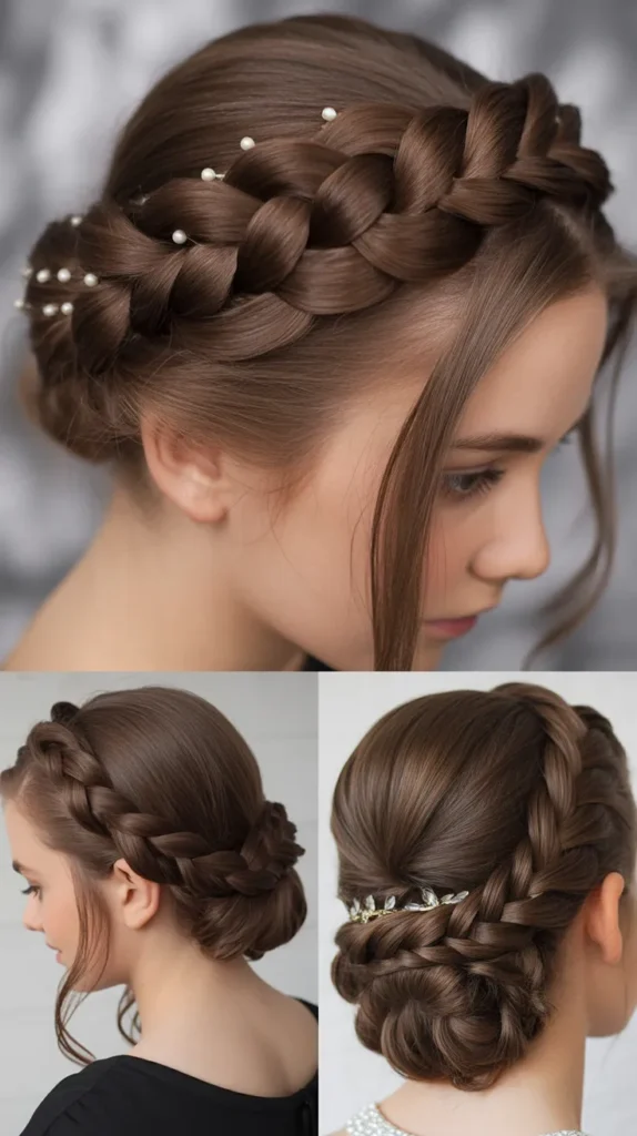  Twisted Rope Braid Updo