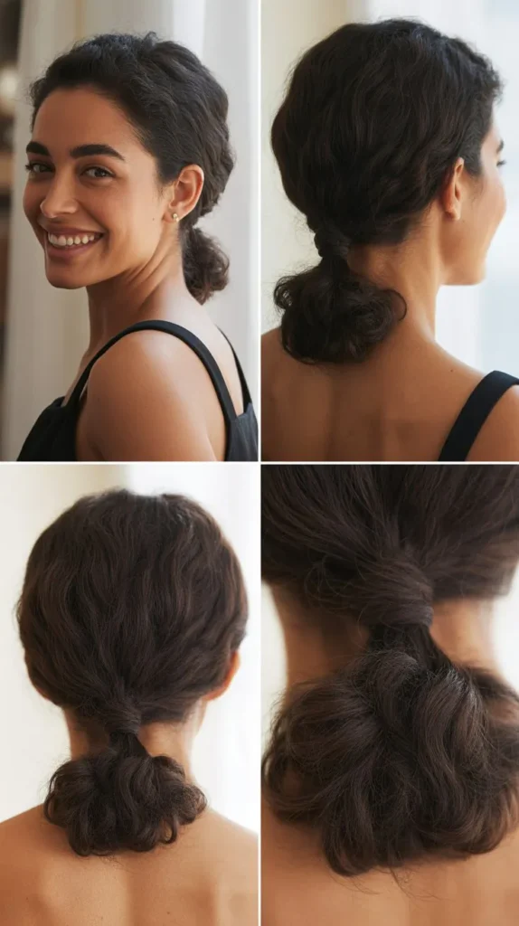 Knotted Ponytail