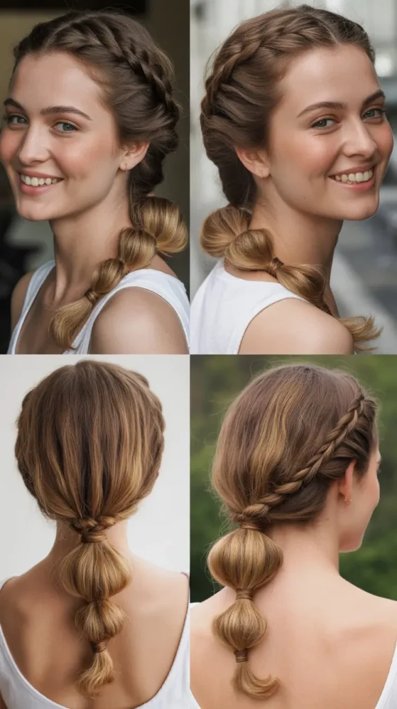 Twisted Rope Ponytail