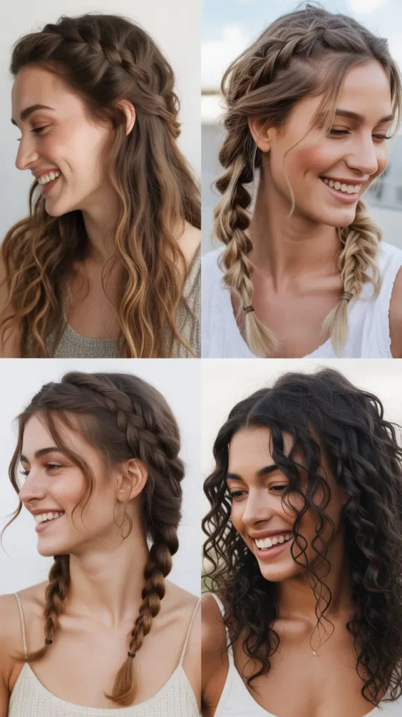 Loose Boho Braids