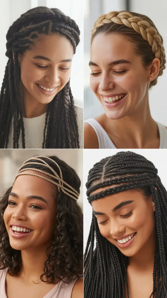 Braided Headpiece Style