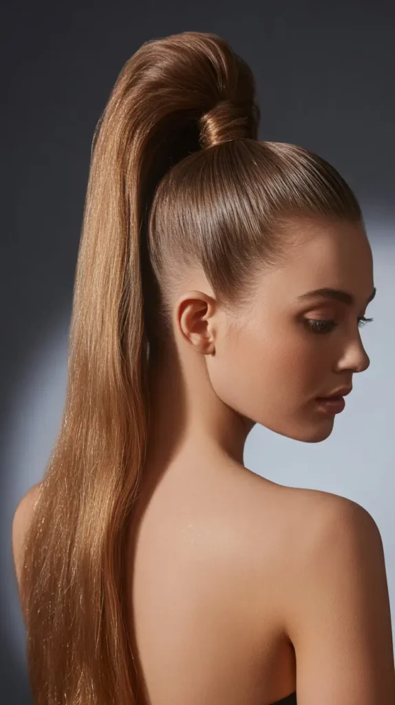Sleek High Ponytail