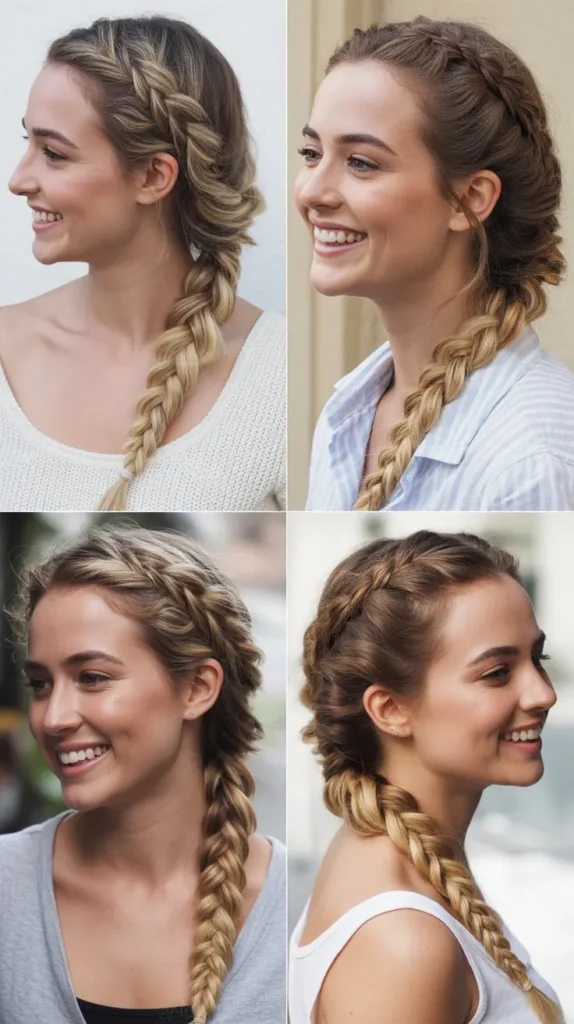 Side Fishtail Braid