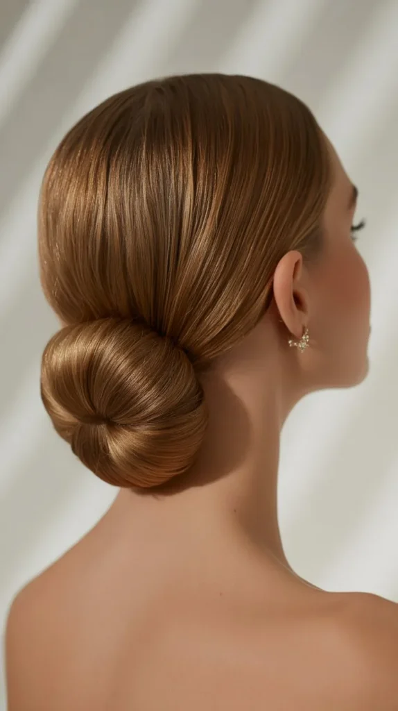 Low Sleek Bun
