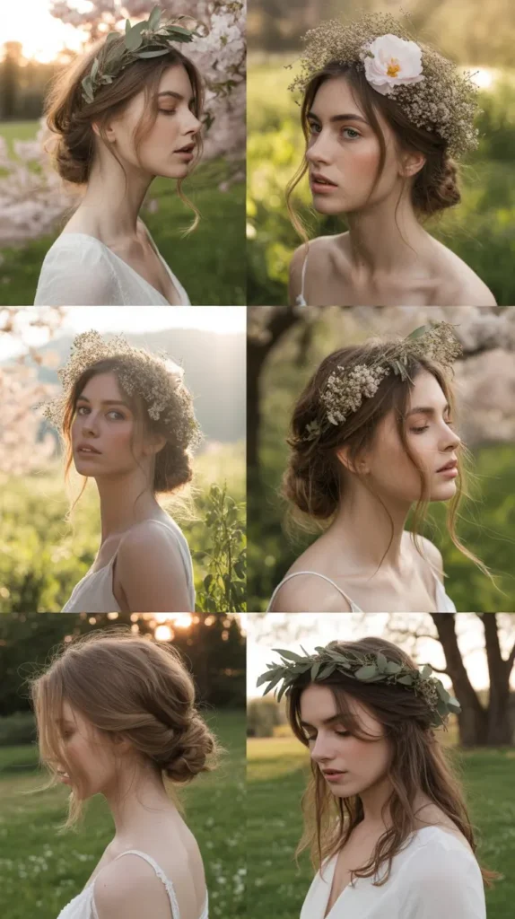 Romantic Loose Updo for Long Hair