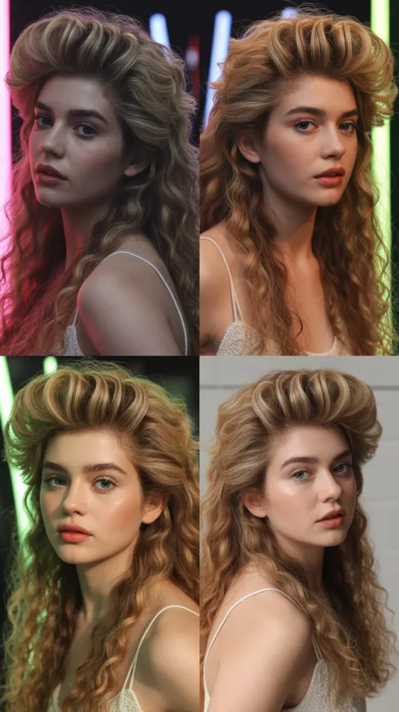 Crimped Retro Waves