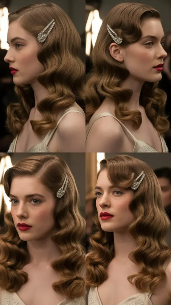 Old Hollywood Glamour Waves