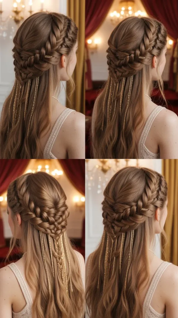 Dutch Braid Updo