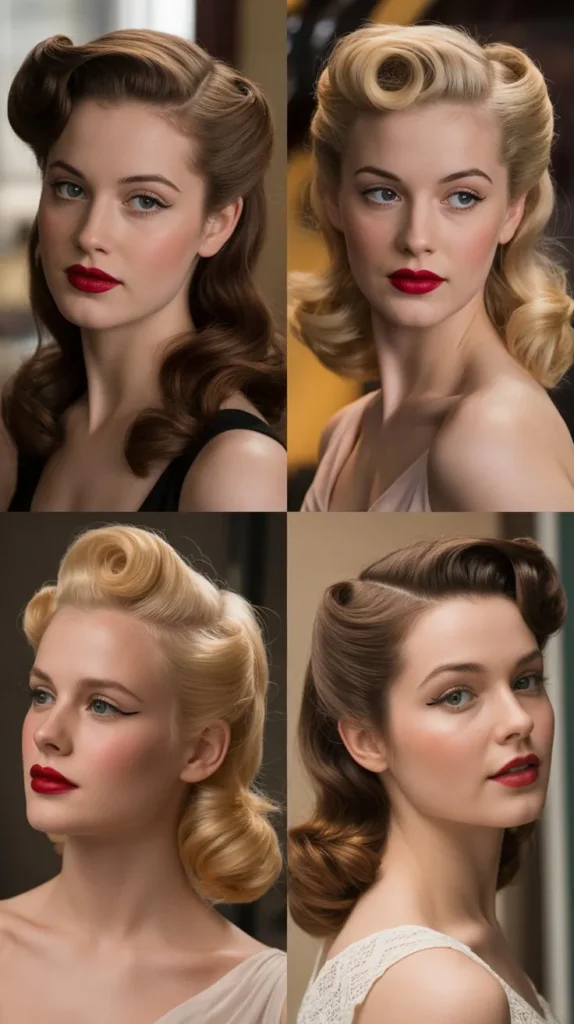 Vintage Pin-Up Rolls