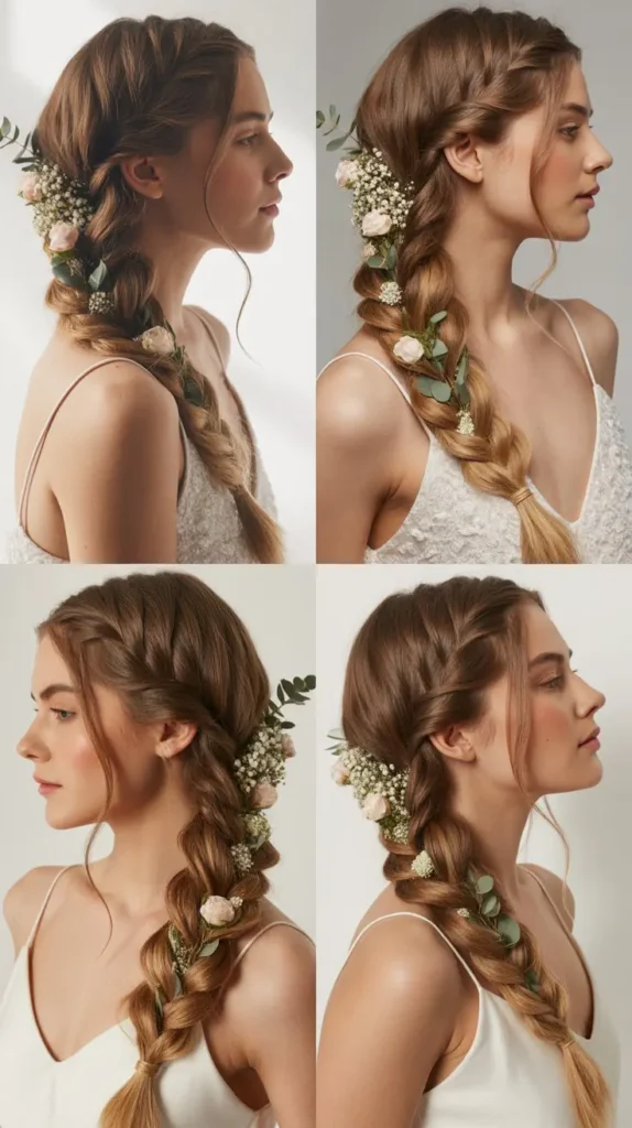 Cascading Side Braid