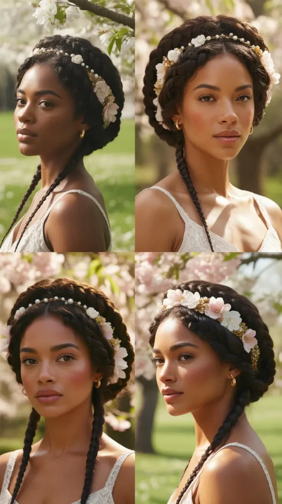 Halo Braid (Crown Braid)