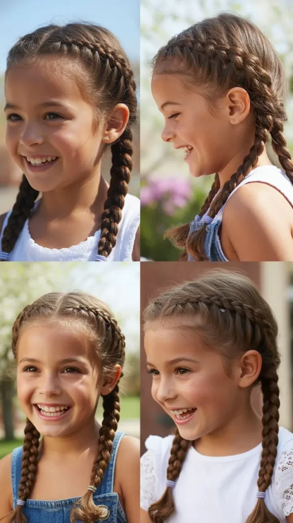 Two French Braids