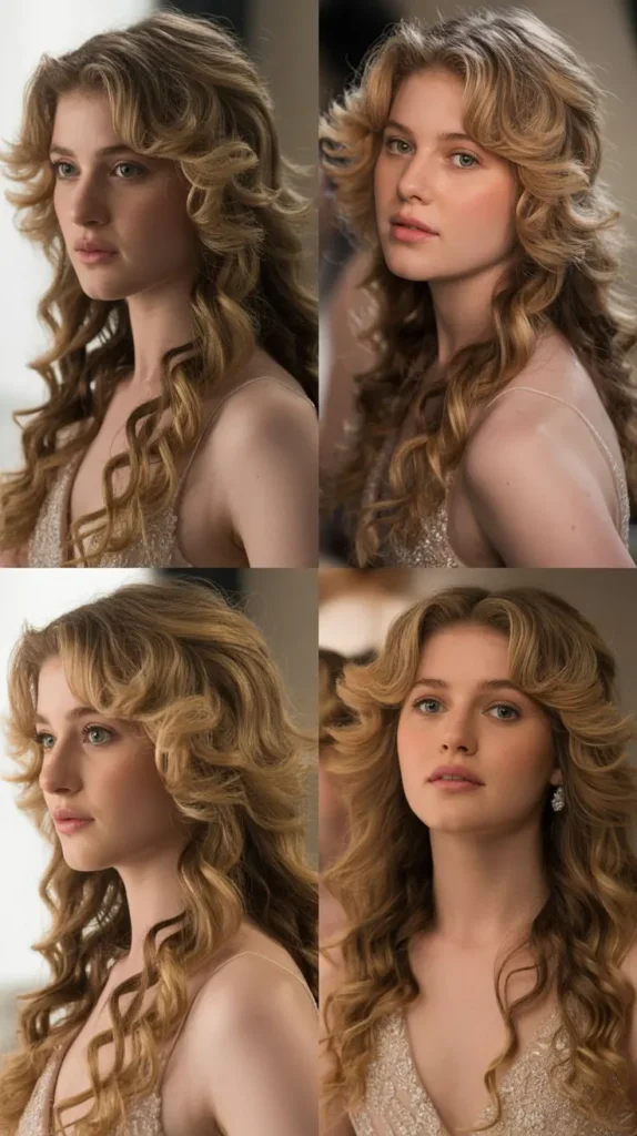 Loose Romantic Curls