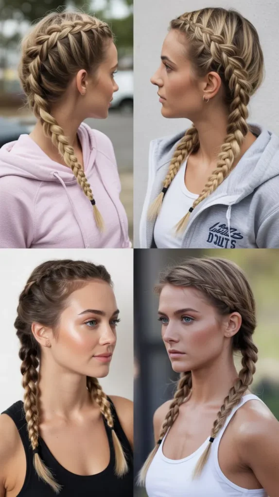 Double Dutch Braids