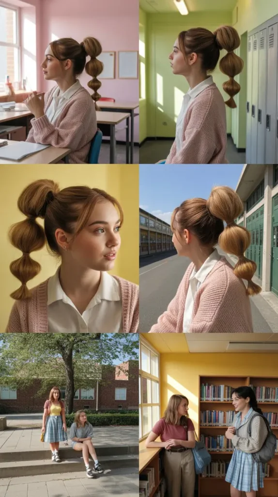 Bubble Ponytail