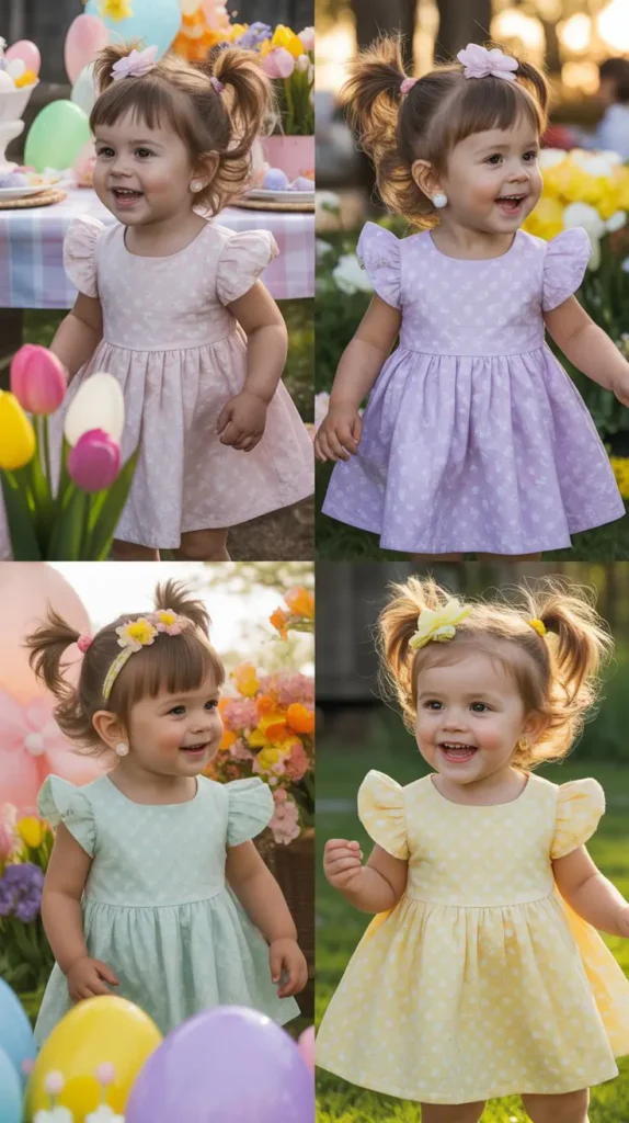 High Ponytail With Curled Ends